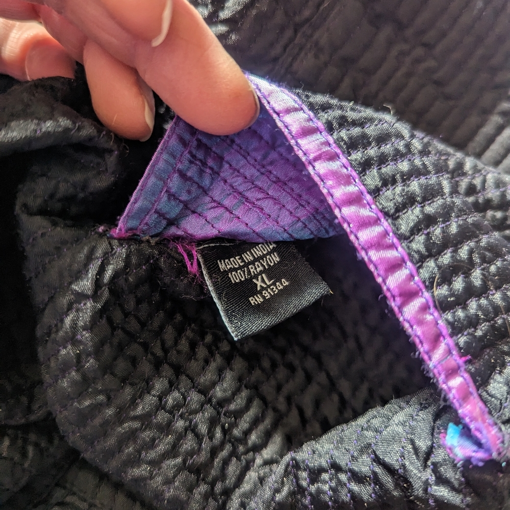 REVERSIBLE Iridescent Black/Purple - Picture 8 of 9